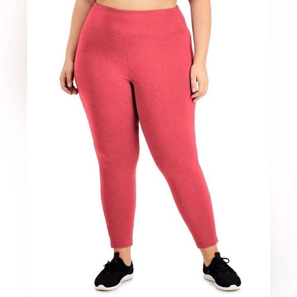 Ideology Sweat Set Leggings High Rise watermelon thigh Pink Plus - Picture 1 of 5